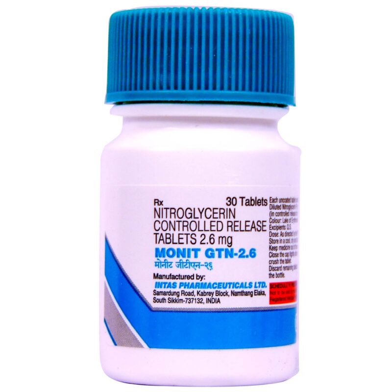 Monit GTN 2.6 Tablet CR - 30 tablets