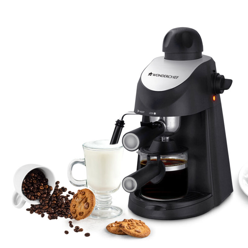Regenta Espresso Coffee Maker, 5-bar with Steamer, Make Espressos, Cappuccinos & Lattes at Home, With Steamer, Metal Porta Filter, Temperature Dial, 2 Years Warranty - Image 5