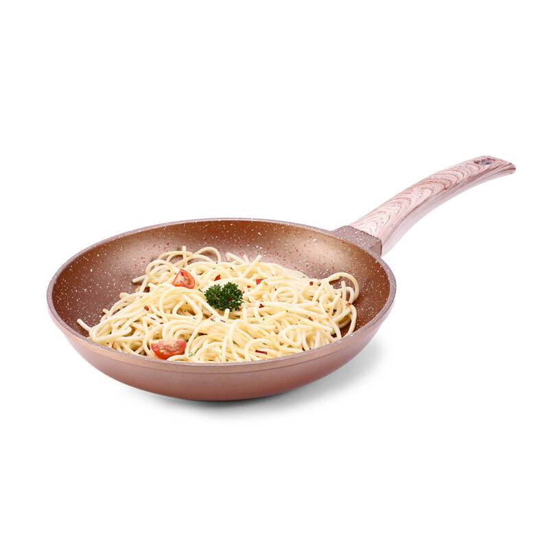 Duralife Die-cast 24 cm Fry Pan | 5 Layer Healthy Duramax Non-Stick Coating | Soft Touch Handle | Pure Grade Aluminium | PFOA Free | 1.7 litres | 2 Year Warranty | Copper - Image 8