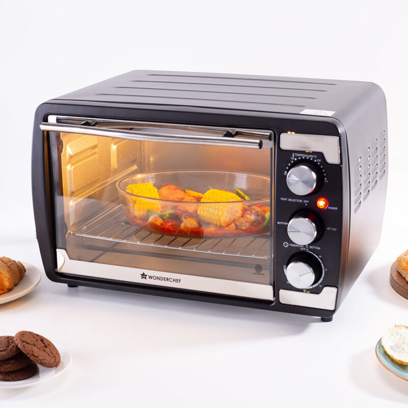 Oven Toaster Griller (OTG) | 21 Litres | Auto-Shut Off | Heat Resistant Tempered Glass | LED Lighting | Multi-Stage Heat Selection | 1400 W | Bake | Grill | Roast | Easy to Clean | 2 Years Warranty - Image 6