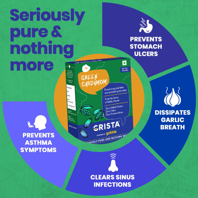 CRISTA Green Cardamom - Image 2