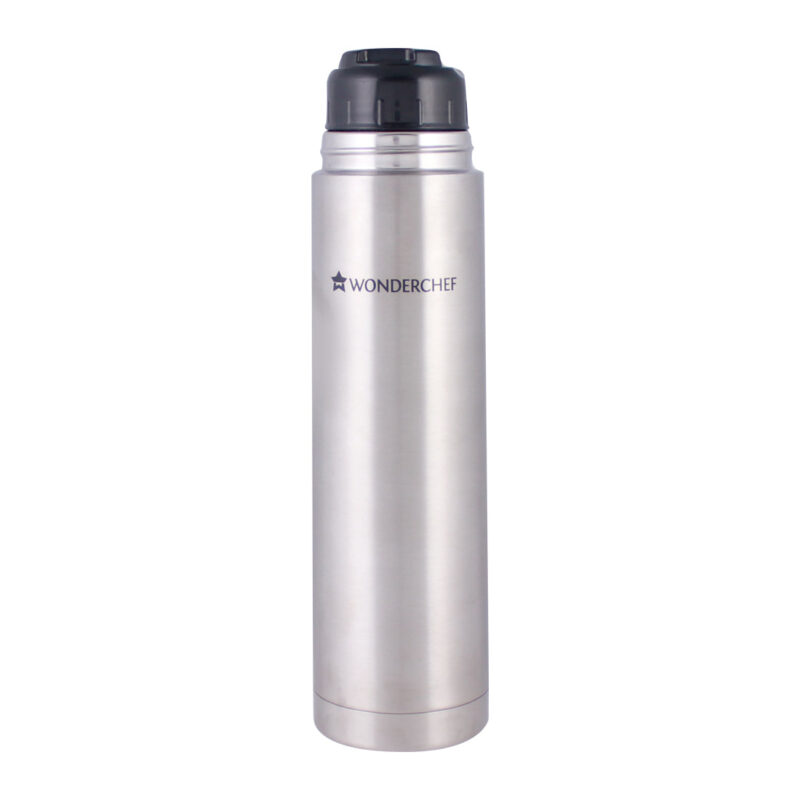 Hot-Bot, 500ml, Double Wall Stainless Steel Vacuum Insulated Hot and Cold Flask with Travel Pouch, Copper Plated Inner Wall, Spill & Leak Proof, 2 Years Warranty - Image 2