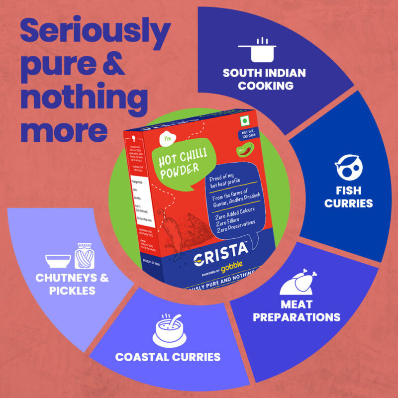 CRISTA Hot Chilli Powder - Image 3