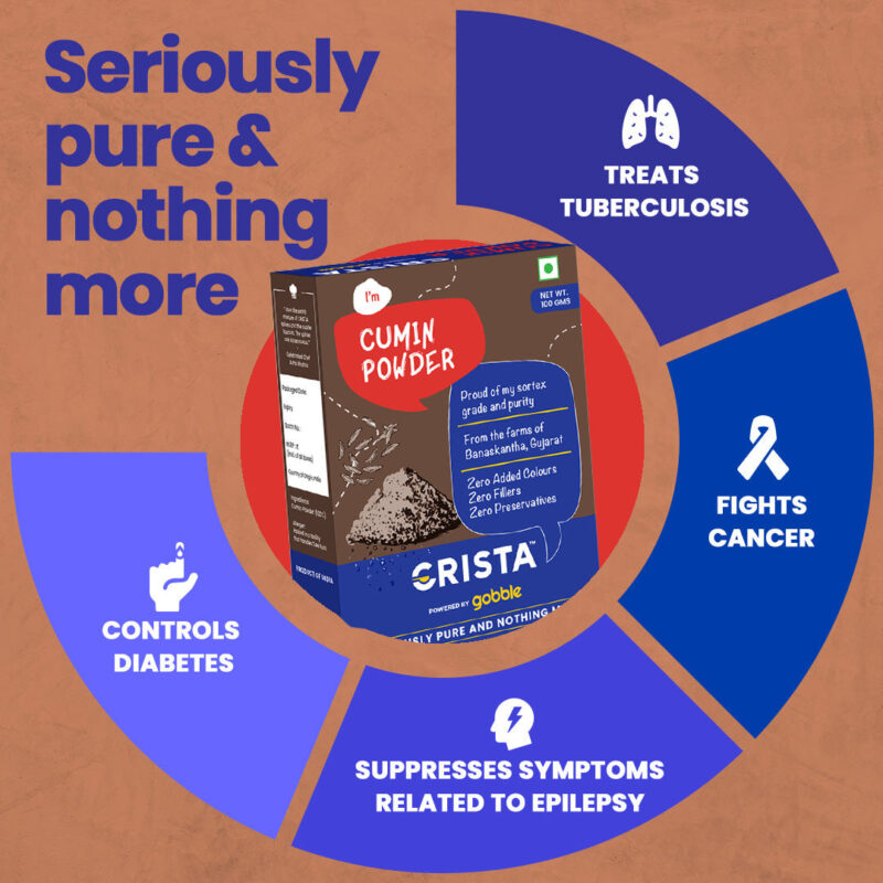 CRISTA Cumin Powder 100 gms - Image 3