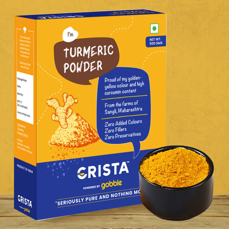 CRISTA Turmeric Powder 100 gms - Image 8