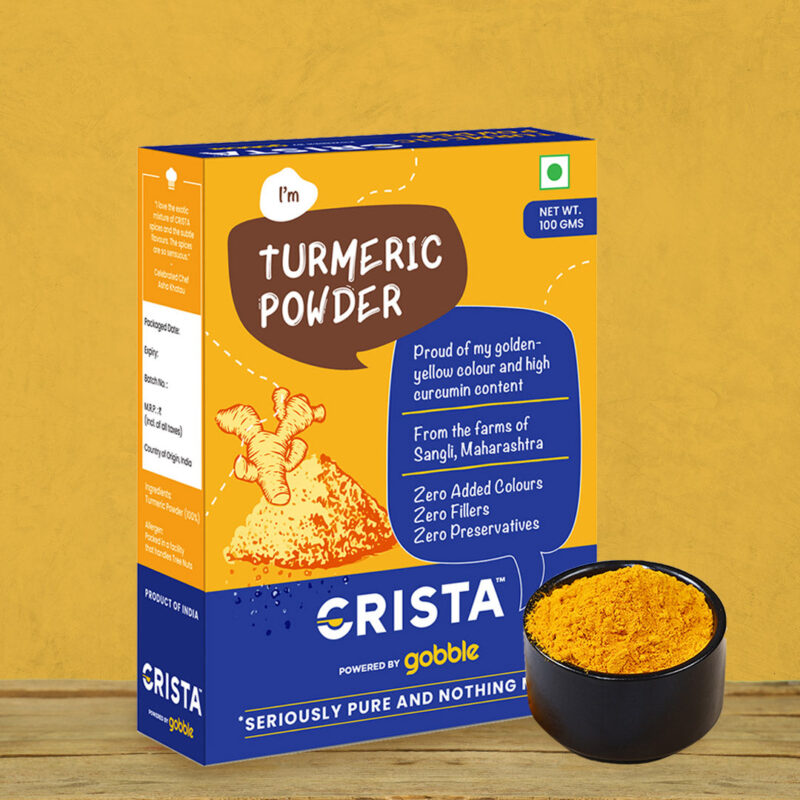 CRISTA Turmeric Powder 100 gms - Image 2