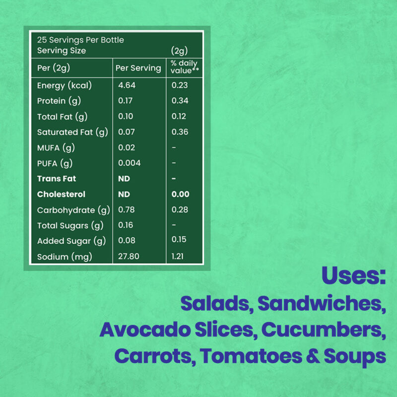 CRISTA Zingy Seasoning Salt - Image 6