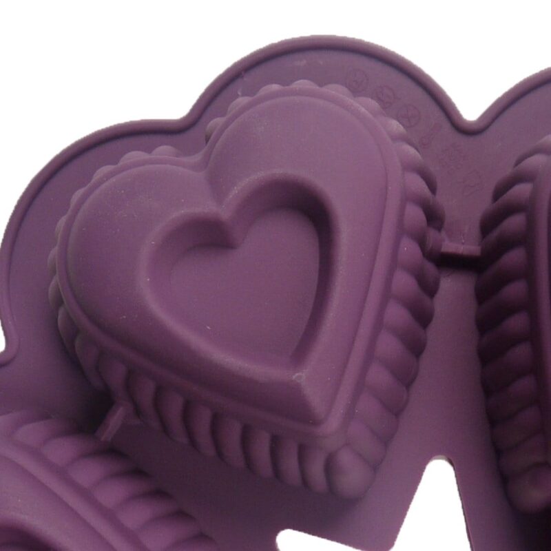 Silicon Heart shaped Chocolate Mould - Image 2