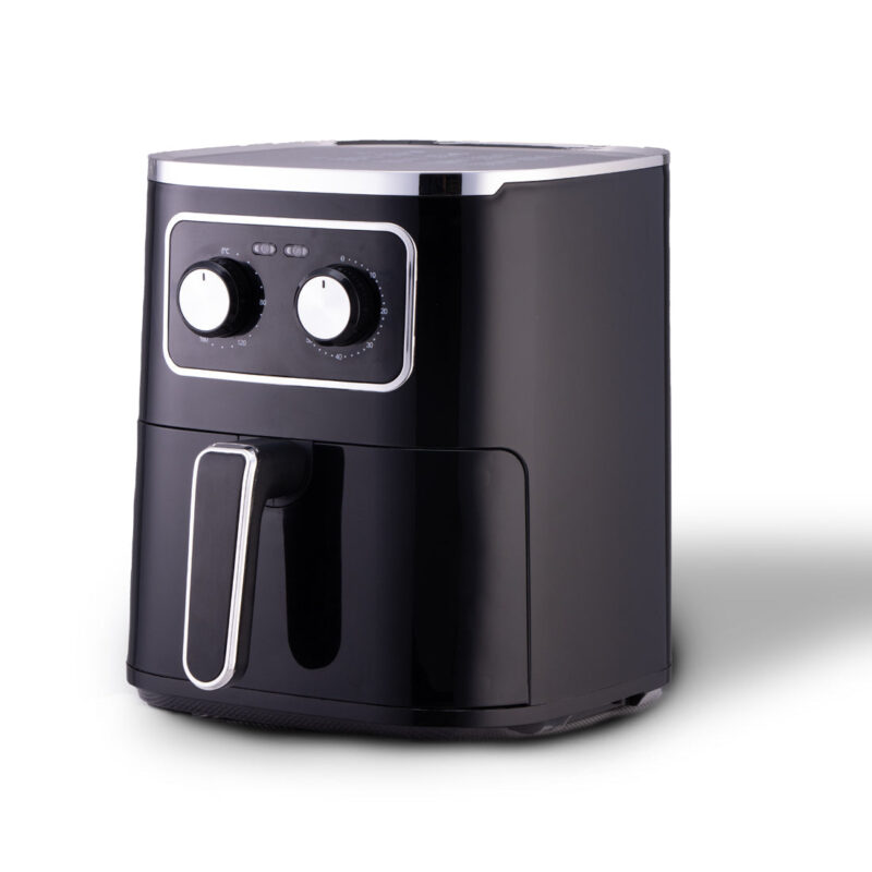 Platinum Manual Air Fryer | 5L | Rapid Air Technology | Temperature and Time Control | Chrome Finish | 1 Year Warranty - Image 7