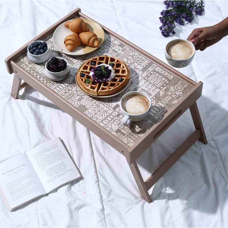 Casablanca Bed Tray Geometric Pattern - Image 7