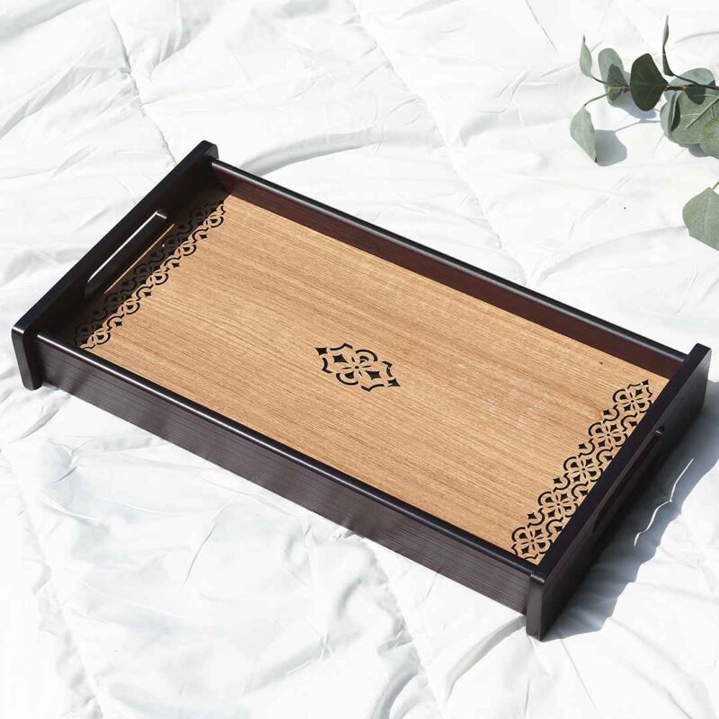 Casablanca Damask Reversible Tray - Medium - Image 5