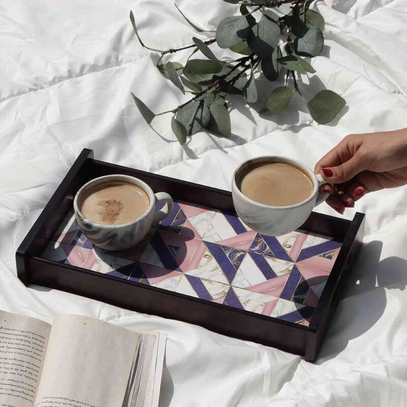 Casablanca Marble Mosaic Tray - Small - Image 6