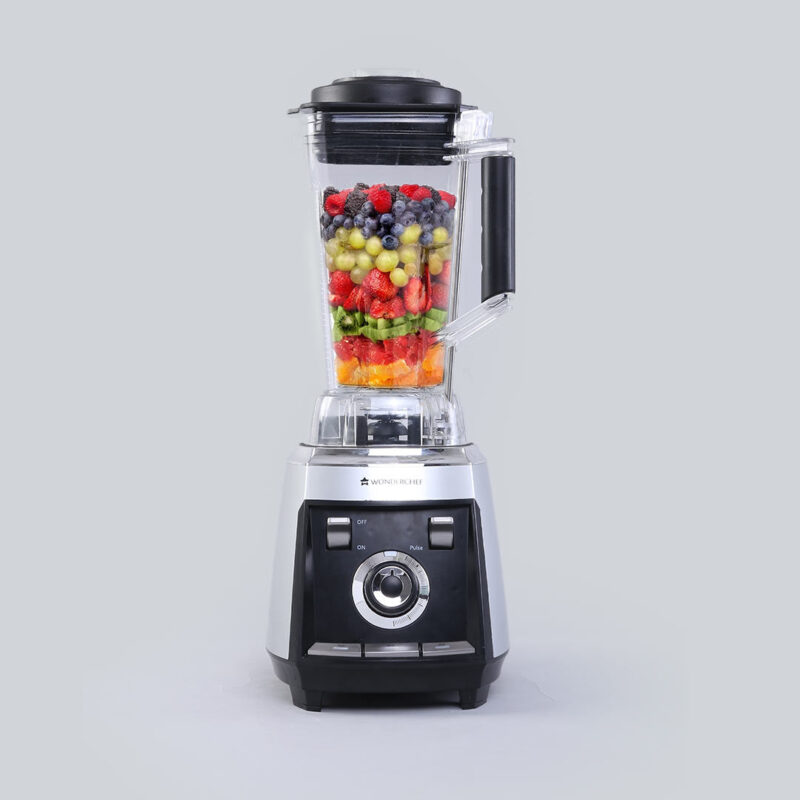 Regalia Professional Power Blender with Pulse Function| 3-in-1 Mixer,Blender,Grinder | 1200 Watt Full Copper Motor| Unbreakable 2 Litre Jar| Commercial Heavy Duty Blender with Stainless Steel Aircraft Grade Blades| 3 Year Warranty| Black - Image 11