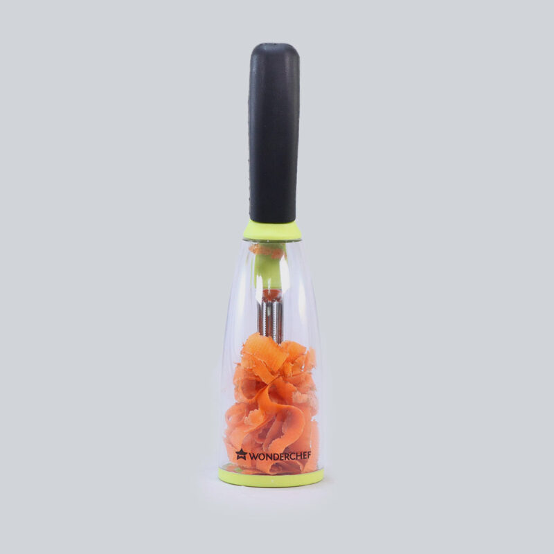 Smart Multifunctional Vegetable/Fruit Peeler for Kitchen with Containers, Stainless Steel Blade, Sharp - Image 9