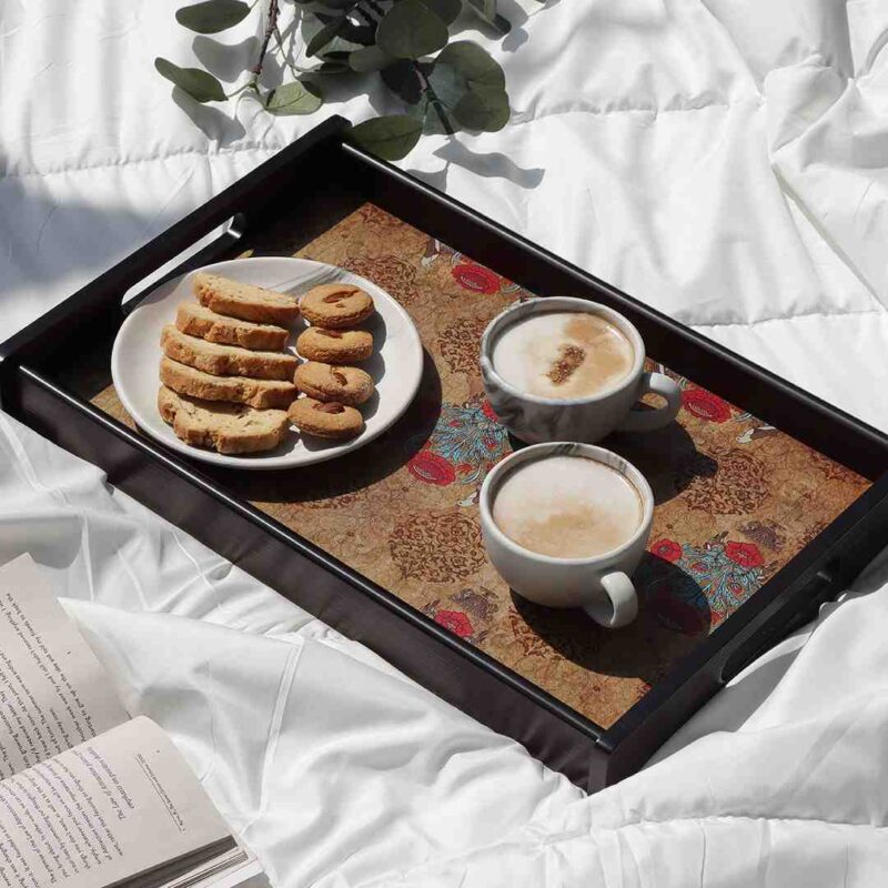 Casablanca Damask Motif Tray - Medium - Image 4