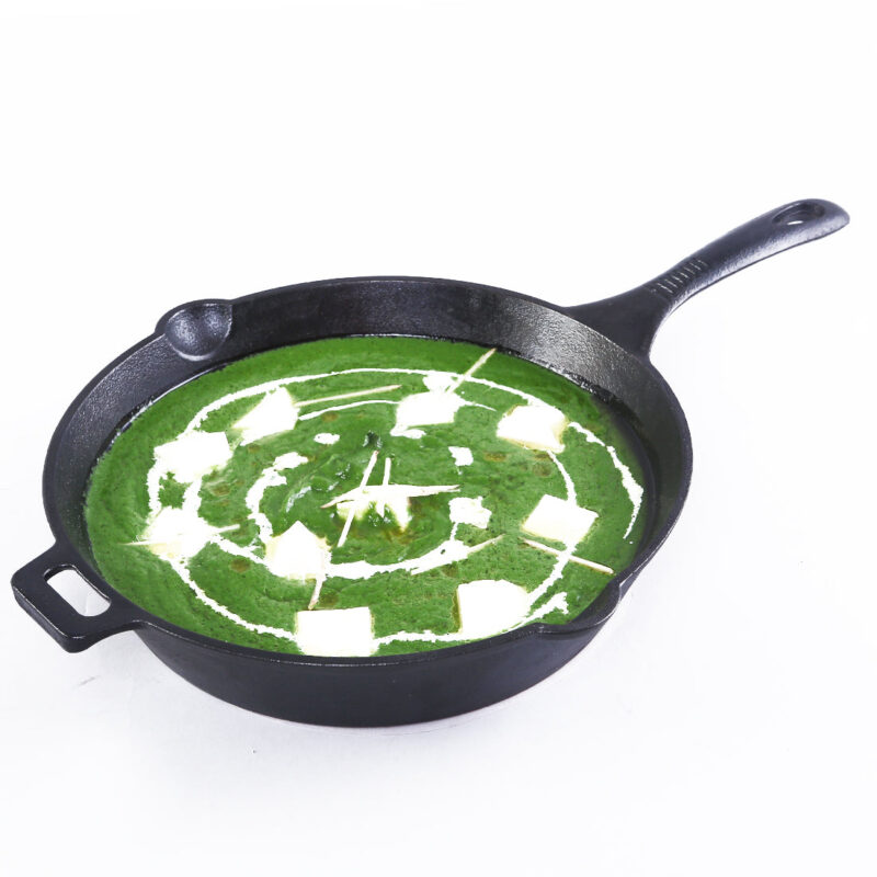 Forza Pre Seasoned 25 cm Cast Iron Fry Pan | With Lifetime Exchange Warranty | Black - Image 9