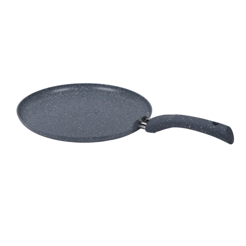 Wonderchef Renewed Granite 26cm Non-Stick Dosa Tawa | Induction Bottom | Soft-Touch Handles | Virgin Grade Aluminium | 3.5mm Thick | PFOA/Heavy Metals Free - Image 6