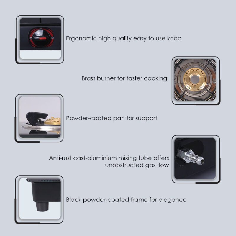 Ultima Glass Single Burner Cooktop - Image 11