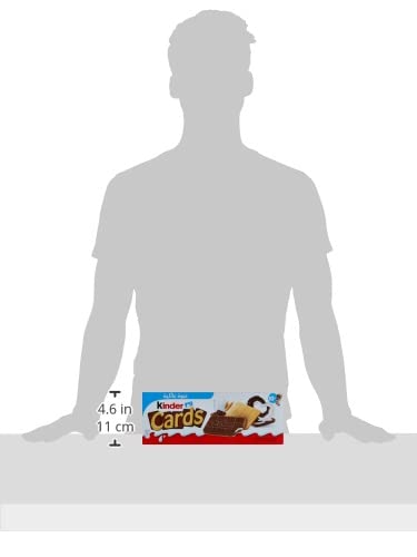 Kinder Cards Family Pack Two Layers Of Crispy Specialty With Cocoa And Milky Creams Filling10 Pieces 256g - Image 3