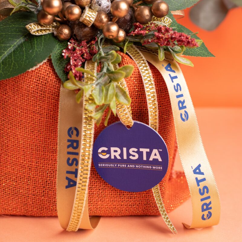 CRISTA Earthy Spice Potli - Orange| Pack of 4| Diwali Gift| Pure Spice Gifting: 375 gms - Image 4