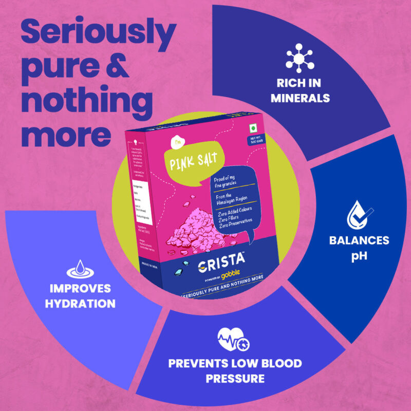 CRISTA Pink Salt and Black Salt Powder Combo Pack - Image 2