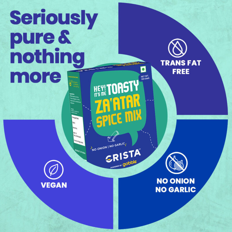 CRISTA Za'atar and Taco Seasoning Combo Pack - Image 2