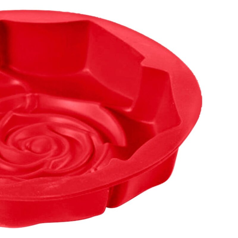Pavoni Platinum Silicone Rose Shaped Cake Mould - Image 4