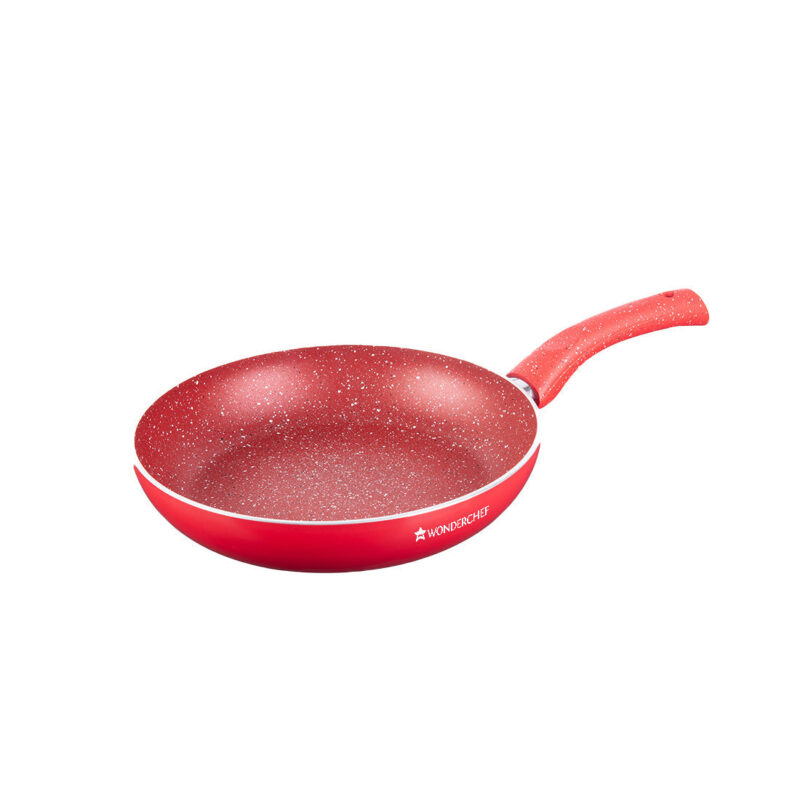 Granite 24 cm Non-Stick Fry Pan | 1.8 L | Purple | 5 Layer PFOA Free Non-stick Coating | Compatible on Hot Plate, Hobs, Gas Stove, Ceramic Plate and Induction cooktop | 2 Years Warranty - Image 4