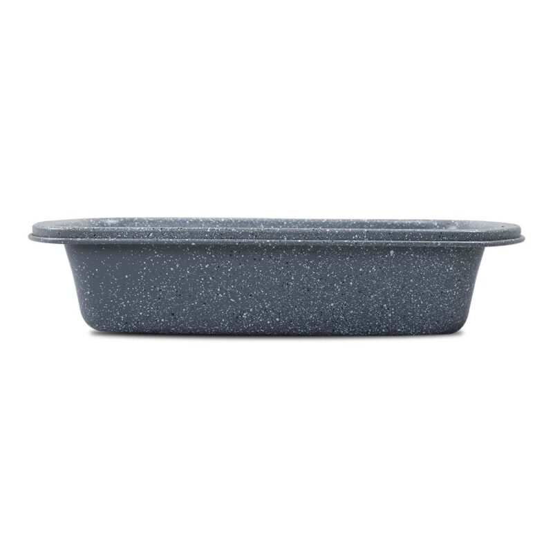 Ambrosia Small Metal Rectangle Nonstick Coated Baking Loaf Pan, Bread Baking Mould, Heavy-Duty Steel Rolled-Rim Bread Mould Rectangle Pan - Image 2