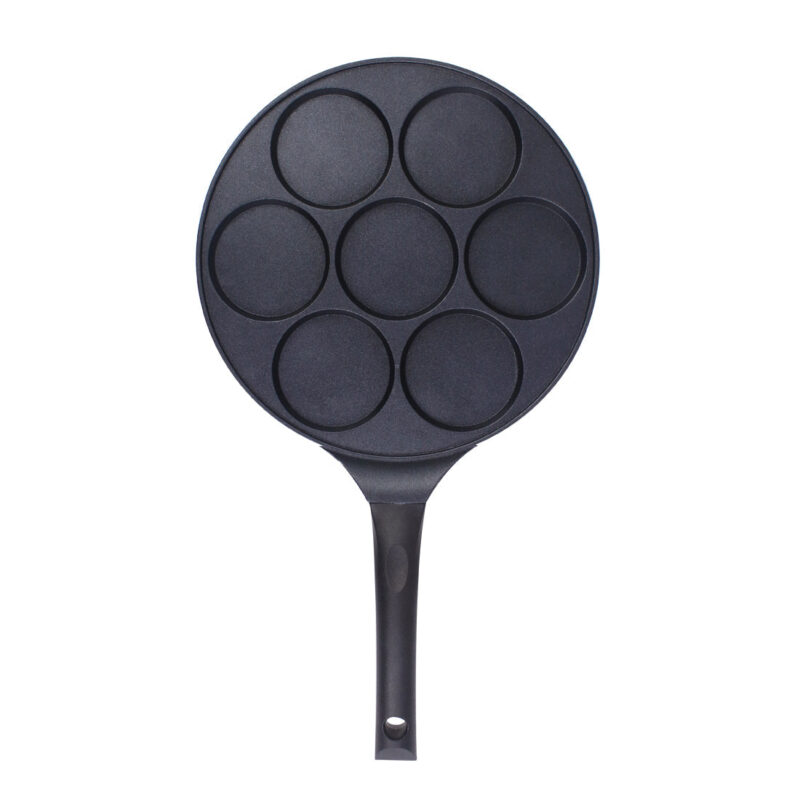 Wonderchef Renewed Inducta Multi Pan with 7 cavities | Non-stick | Die-cast Body | Gas & Induction Friendly | Ideal For uttapams, omelets, pancakes, chillas, mini dosas | 270 ml | 3mm Thick | 1 Year Warranty - Image 4