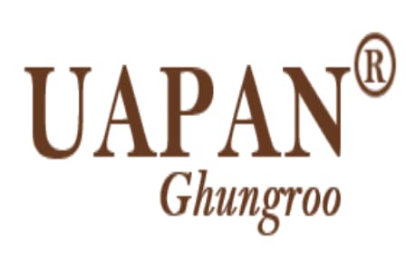 UAPAN Ghungroo (50 + 50) White Cotton String (1.4 cms) - Image 3