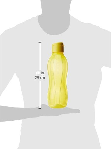 Tupperware FlipTop 1 Liter Bottle, Set of 4, MultiColor - Image 2