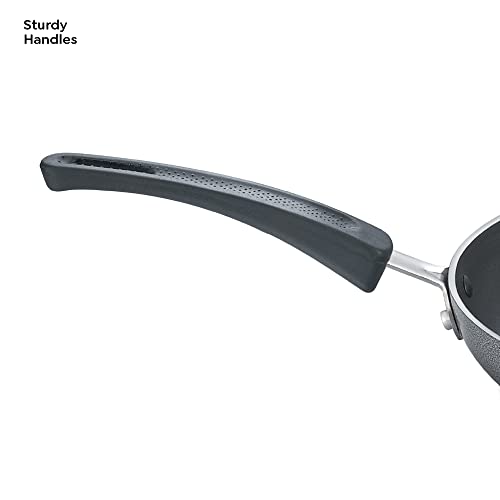 Prestige Omega Select Plus 18cm Non-Stick Fry Pan|Scratch and Abrasion Resistant|3 Layer Coating| Non-Induction|Black|1year Warranty - Image 2
