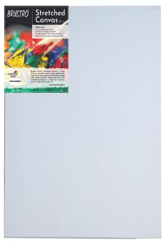 Brustro Artists Stretched Cotton Canvas 20"x30" - Image 2