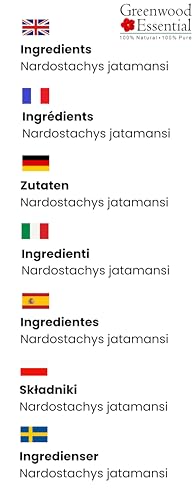 Greenwood Essential Pure Jatamansi (Spikenard) Essential Oil (Nardostachys jatamansi) Steam Distilled 30ml - Image 3