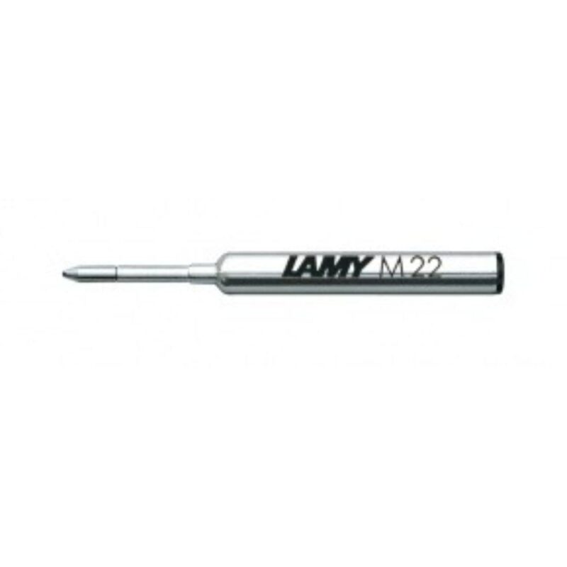 Lamy M22 Waterproof Roller Ball Pen Refill Black Ink - Pack of 1