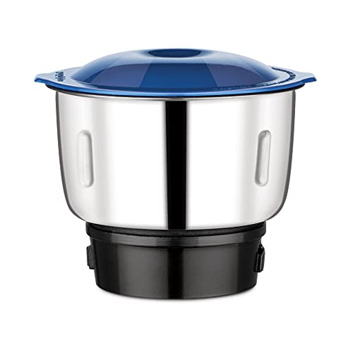 Morphy Richards 750W Relish 4 Jars Mixer Grinder, Black and Blue, Regular - Image 9