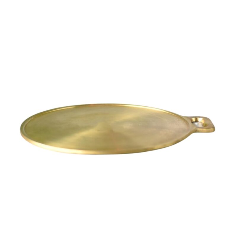 NUTRION Bronze Tawa - Traditional Indian Cooking Pan/Tawa for Roti,Dosa,Tortilla,Pizza,Paratha,Appam,Pancake with Health-Boosting Properties (27 cm) (Large Tawa) - Image 4