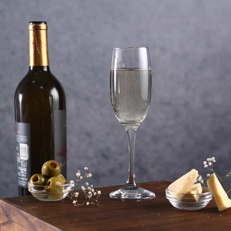 Modena Champagne Flute Glass 190 Ml (Set Of 6) - Image 3