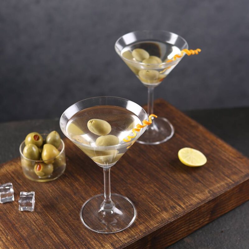 Modena Martini Glass 210 ml (Set of 6) - Image 4