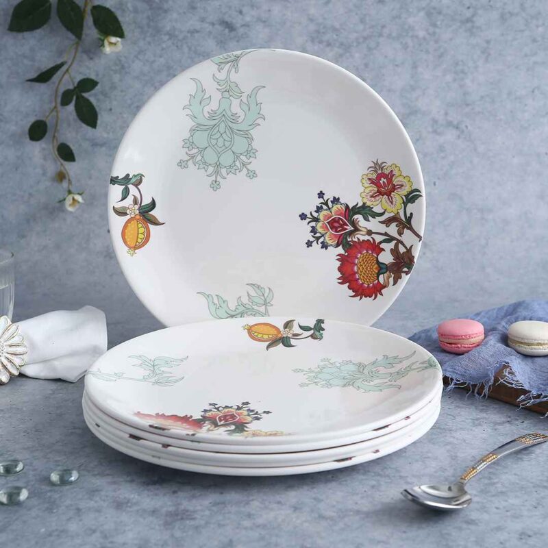 Venice 11" Dinner Plate - Red (Set of 6) - Image 3