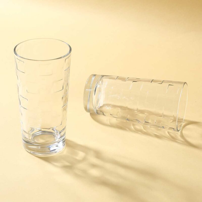 Modena Water Glass Cubes 245 Ml (Set Of 6) - Image 3