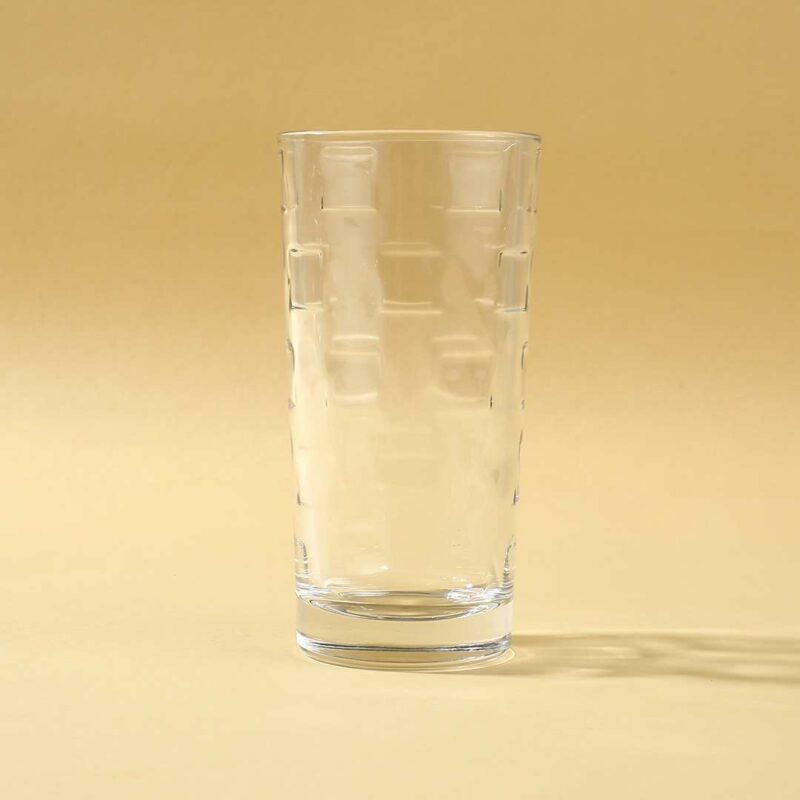 Modena Water Glass Cubes 245 Ml (Set Of 6) - Image 4