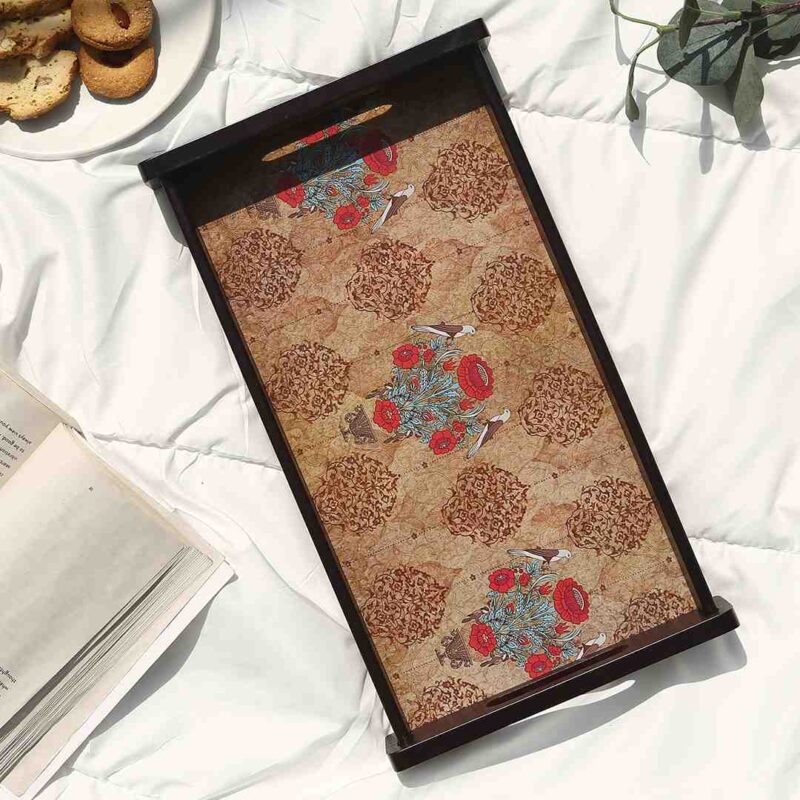 Casablanca Damask Motif Tray - Small - Image 3