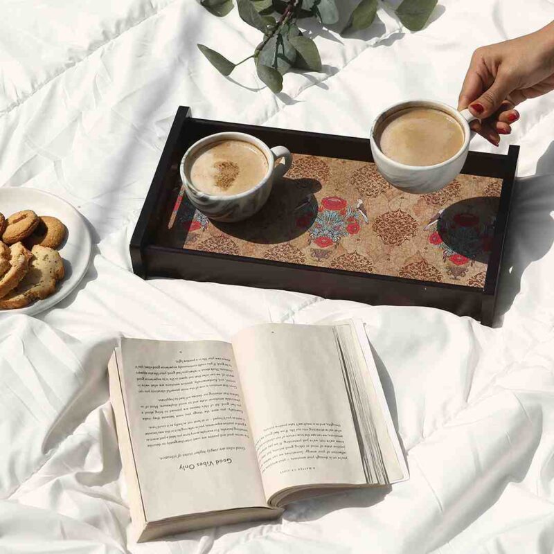 Casablanca Damask Motif Tray - Small - Image 5