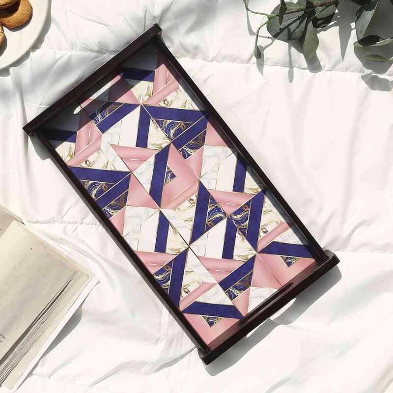Casablanca Marble Mosaic Tray - Small - Image 5