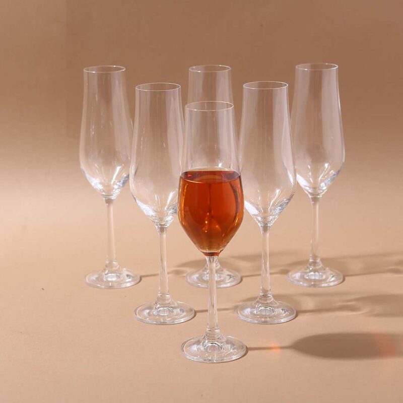 Modena Champagne Glass 170 ml (Set of 6) - Image 5