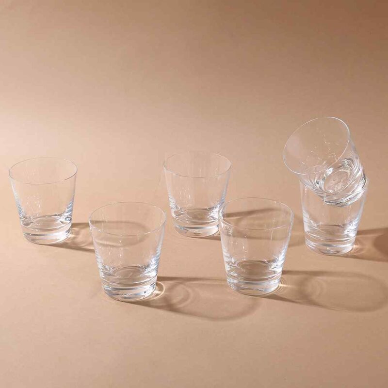 Modena Whiskey Glass 330 ml (Set of 6) - Mountain Design - Image 2