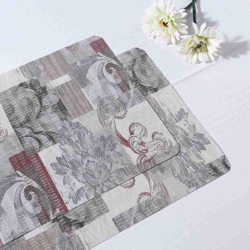 Valentina Printed - Abstract Placemat Set of 6 - Image 4