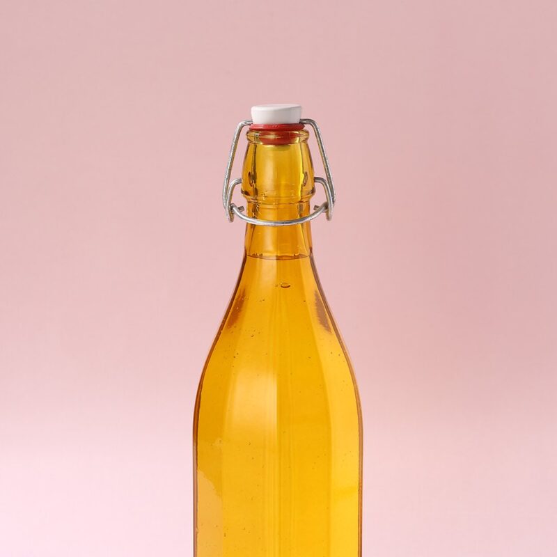 Bormioli Water Bottle - Yellow - 1L - Image 4